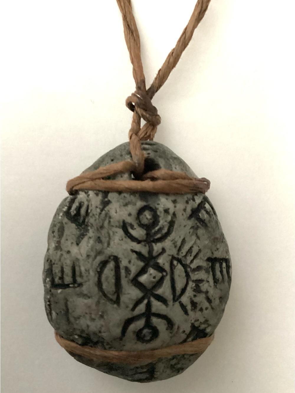 TALISMAN (“From”) quality crafted hanger for backpack, rear-view mirror etc.